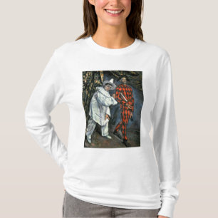 Camiseta Paul Cezanne Pierrot e Harlequin, 1888