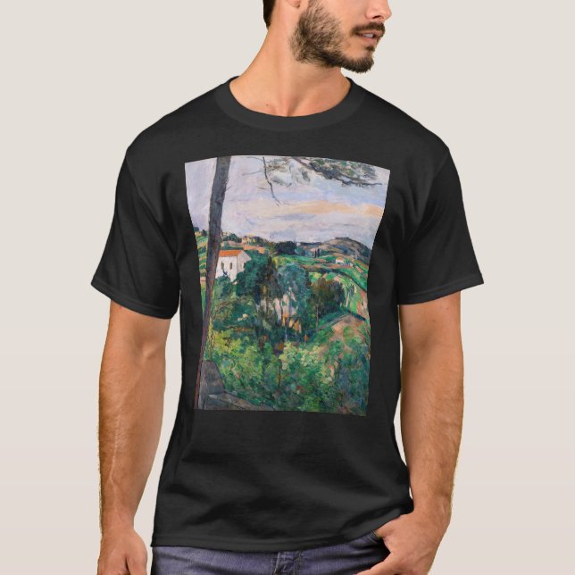 Camiseta Paul Cezanne - Pine tree em Estaque (Frente)