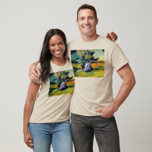 Camiseta Paul Cezanne um pintor na arte do impressionista