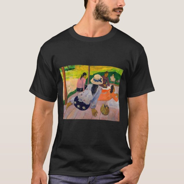 Camiseta Paul Gauguin - A Sesta (Frente)