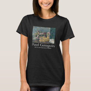 Camiseta Paul Gauguin Ainda Life Moss Rosa Basket Art Grap