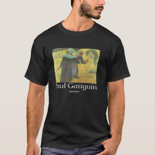Camiseta Paul Gauguin Ceifeiros Arte Gráfico Vintage