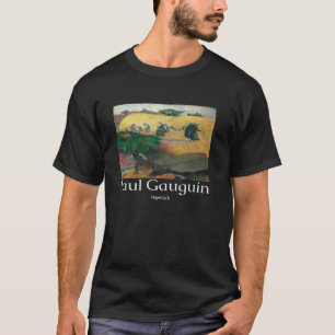 Camiseta Paul Gauguin Palheiro Arte Gráfico Vintage
