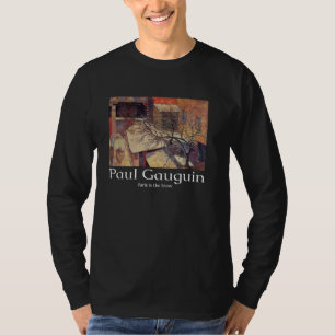 Camiseta Paul Gauguin Paris na Neve Arte Gráfico Vintage