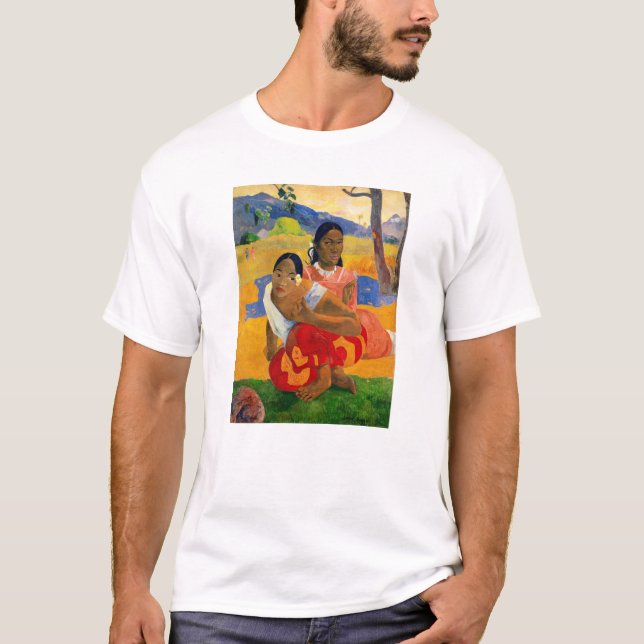 Camiseta Paul Gauguin - Quando Você Vai Casado? (Frente)
