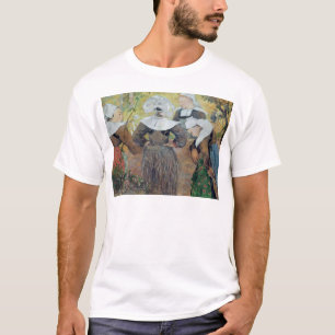 Camiseta Paul Gauguin   quatro mulheres bretãs, 1886