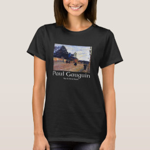 Camiseta Paul Gauguin Rua do Norte Rouen Arte Gráfica Vinta