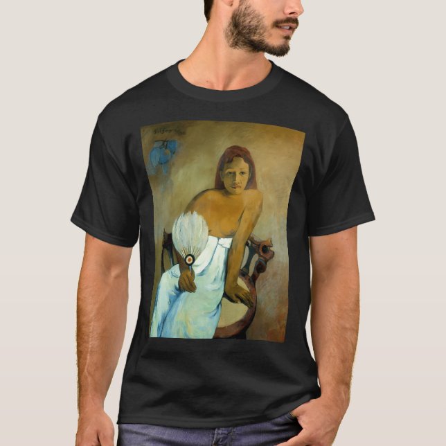 Camiseta Paul Gauguin Young Girl with (Frente)