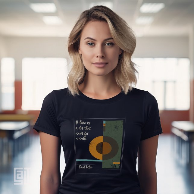 Camiseta Paul Klee Artist Education Inspirational Salt (Criador carregado)