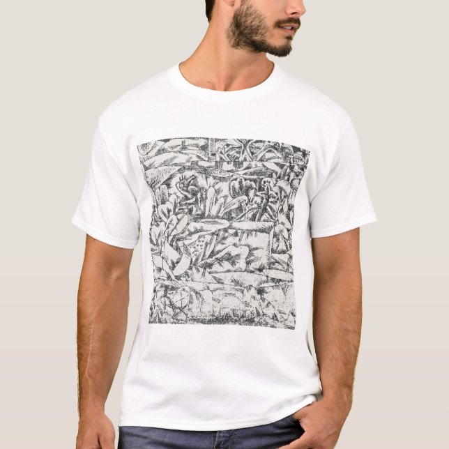Camiseta Paul klee Garden of Passion (Frente)