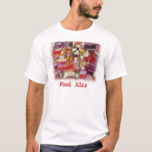 Camiseta Paul Klee - jardim de rosas