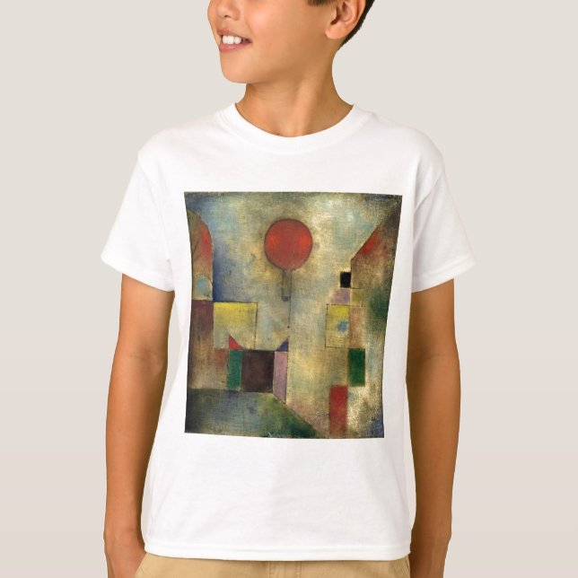 Camiseta Paul Klee Red Balloon (Frente)