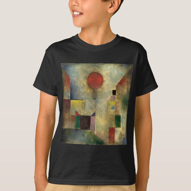 Camiseta Paul Klee Red Balloon (Frente)