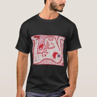 Camiseta Paul Klee Strahlung Und Rotation ( Padrão abstrato