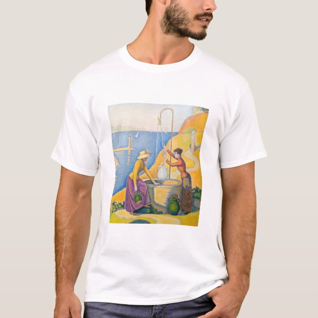 Camiseta Paul Signac - Mulheres no Bem (Frente)