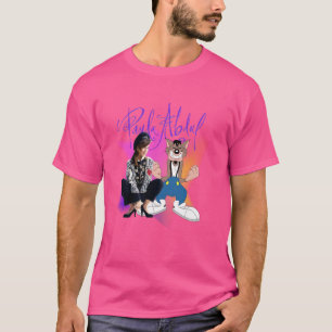 Camiseta Paula Abdul e o famoso MC Skat Kat