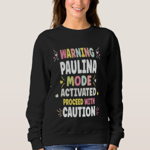 Camiseta PAULINA Presente Personalizado para Mulheres Perso