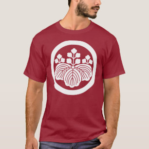 Camiseta Paulownia com 5-3 florescências em círculo