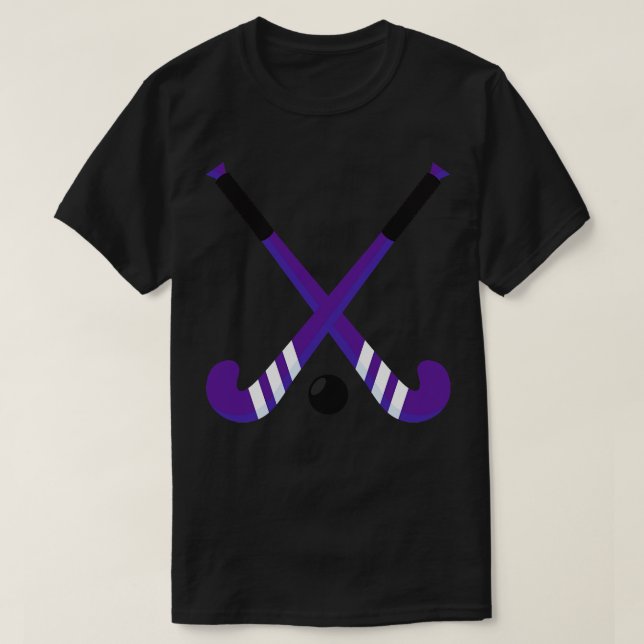 Camiseta Paus de hóquei em campo fofos (Frente do Design)