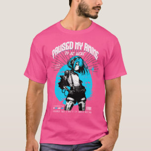 Camiseta Pausa no meu anime