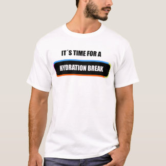 Camiseta Pausa para Hidratação