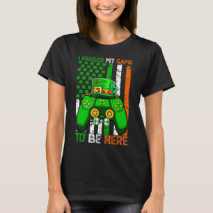 Camiseta Pausei Meu Jogo Para Estar Aqui, Vídeo Jogo Bandei
