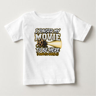 Camiseta Pauso meu filme para estar aqui
