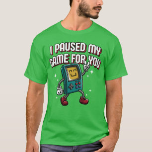 Camiseta Pauso Meu Jogo para Você Casais de Jogadores Amor