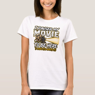 Camiseta Paussei meu filme para estar aqui