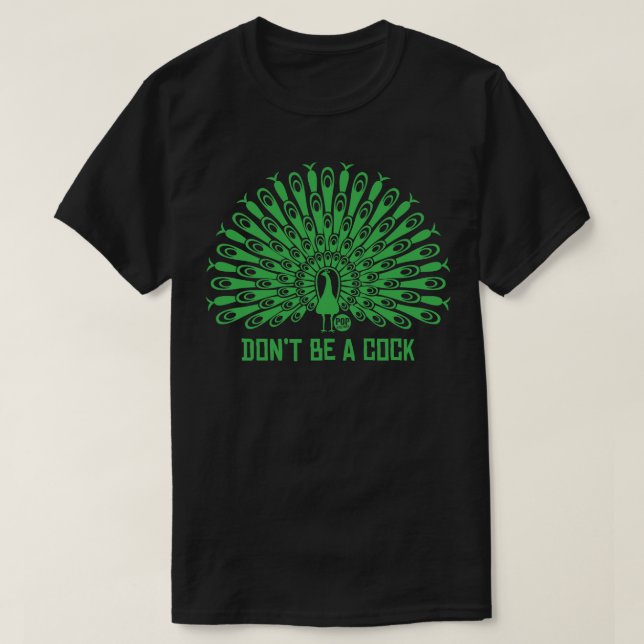 Camiseta pavão (Frente do Design)
