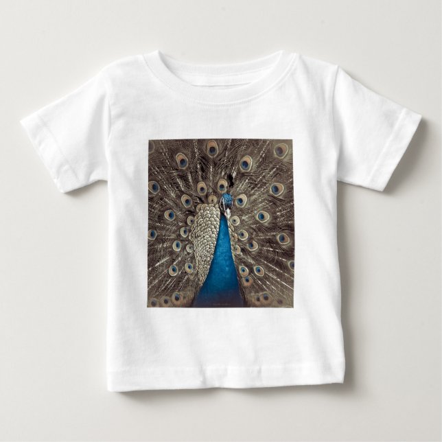 Camiseta Pavão Azul Antigo (Frente)