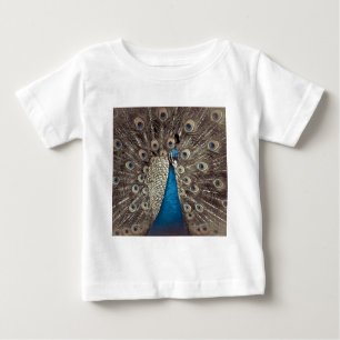 Camiseta Pavão Azul Antiquado