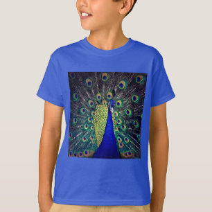 Camiseta Pavão Azul Cobalto