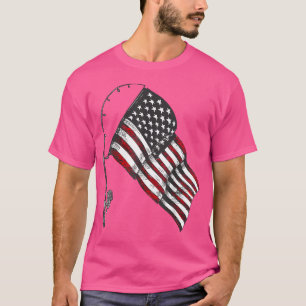 Camiseta Pavilhão americano Pesca do Arco Pescador