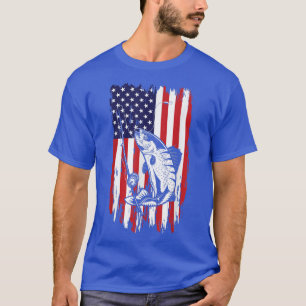 Camiseta Pavilhão Americano Pesca Pescador 9