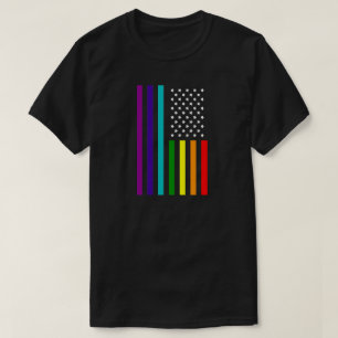 CAMISETA PAVILHÃO DE CORREIO DOS ESTADOS UNIDOS DA IGUALDAD
