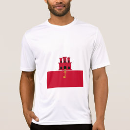 Camiseta pavilhão de Gibraltar