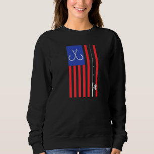 Camiseta Pavilhão de Pesca de Bass - Cor Americana