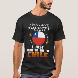 Camiseta Pavilhão do Chile I Bandeira Engraçada Chilena Eu 