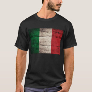 Camiseta Pavilhão italiano de Madeira Antiga;