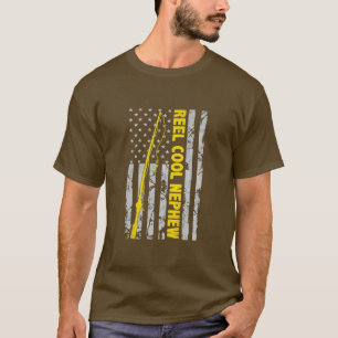 Camiseta Pavilhão legal Sobrinho Pescado Pavilhão Americano
