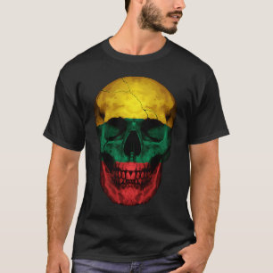 Camiseta Pavilhão Lituânia Raízes Lituanas Orgulhosas Patri
