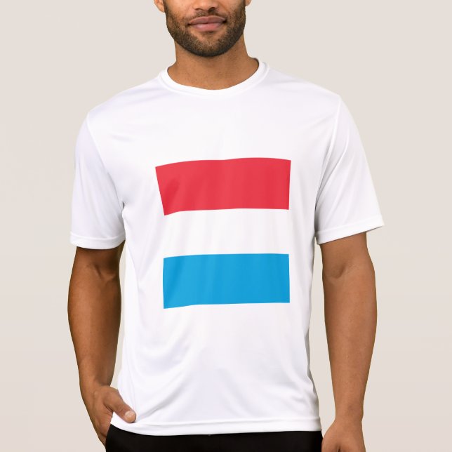 Camiseta pavilhão luxemburguês (Frente)
