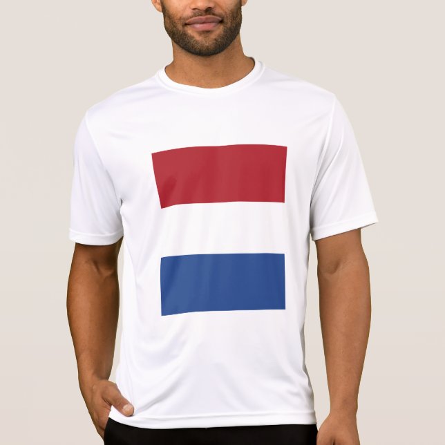 Camiseta pavilhão neerlandês (Frente)