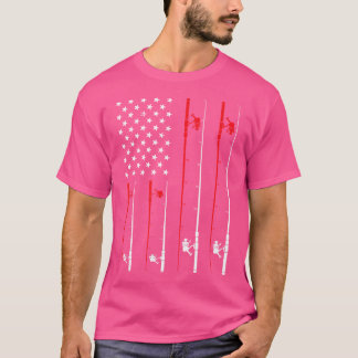 Camiseta Pavilhão Norte-Americano A Pesca De Ardo