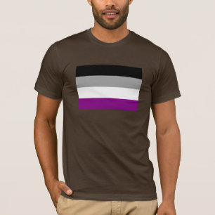 CAMISETA PAVILHÃO OFICIAL DE ORGULHO ASEXUAL