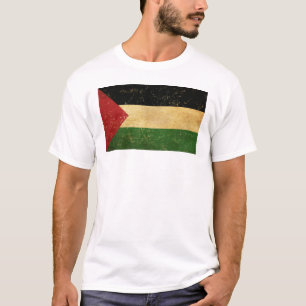 Camiseta Pavilhão palestino Vintage White