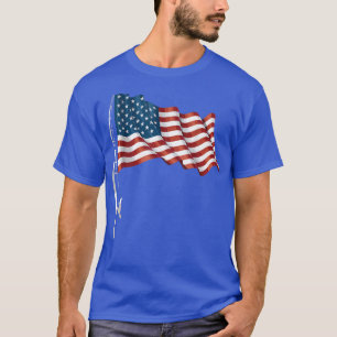 Camiseta Pavilhão Patriótico de Pesca da América Latina 4º