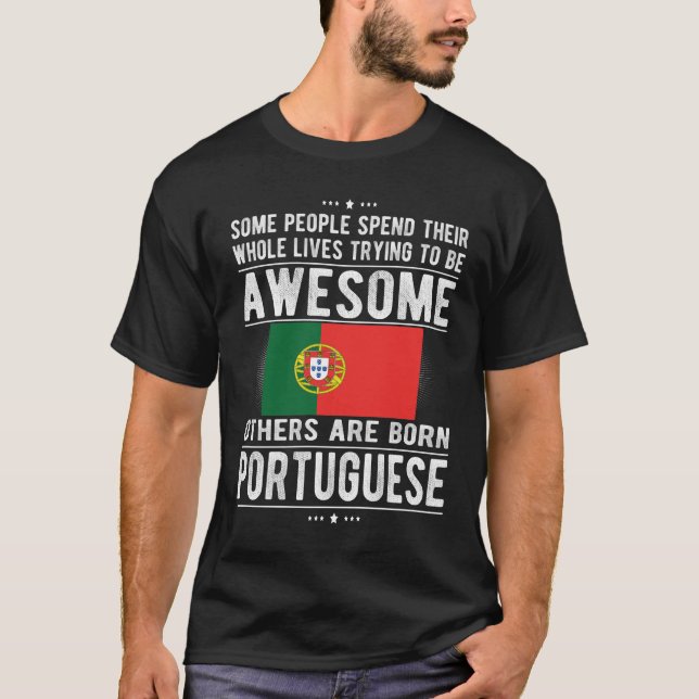 Camiseta Pavilhão Português Patrimônio Raízes Portuguesas (Frente)