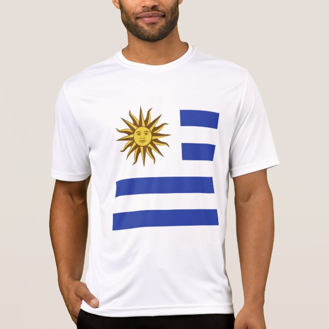 Camiseta pavilhão Uruguai (Frente)